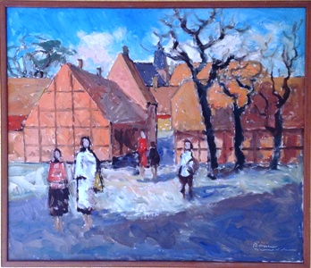 Svend Nielsen Roenne orange 15