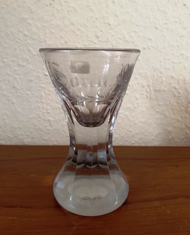 Glas frimurer m gravering 2021