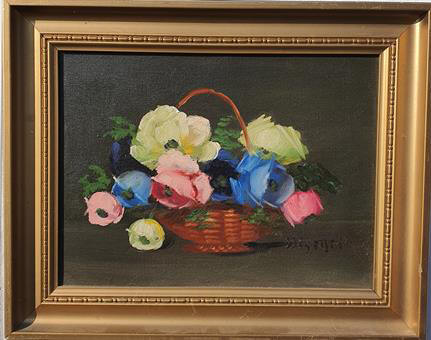 Blomster maleri