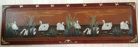 M Frise med svaner 2014