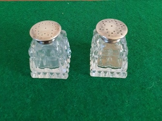 Solv salt og peber af krystal og solv 2021